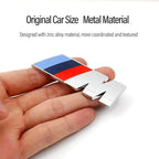 Car Valve Core BMW 3D Electroplating Emblem Stickers Trunk Decorative Stickers For BMW X5 E91 E70 F11 E30 F31 X3 F25 E61 E83 X1