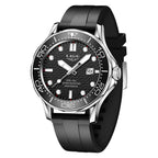LIGE Men Watch Business Date Watch for Men Luxury Sport Quartz Watches Waterproof Luminous Silicone Wristwatch Relogio Masculino
