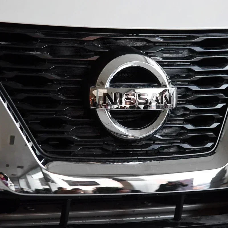 3D ABS New Emblem Car Front Rear Logo for Nissan Tiida Sentra Teana X Trail T30 T32 Almera Kicks Micra Qashqai J10 J11 Leaf Juke