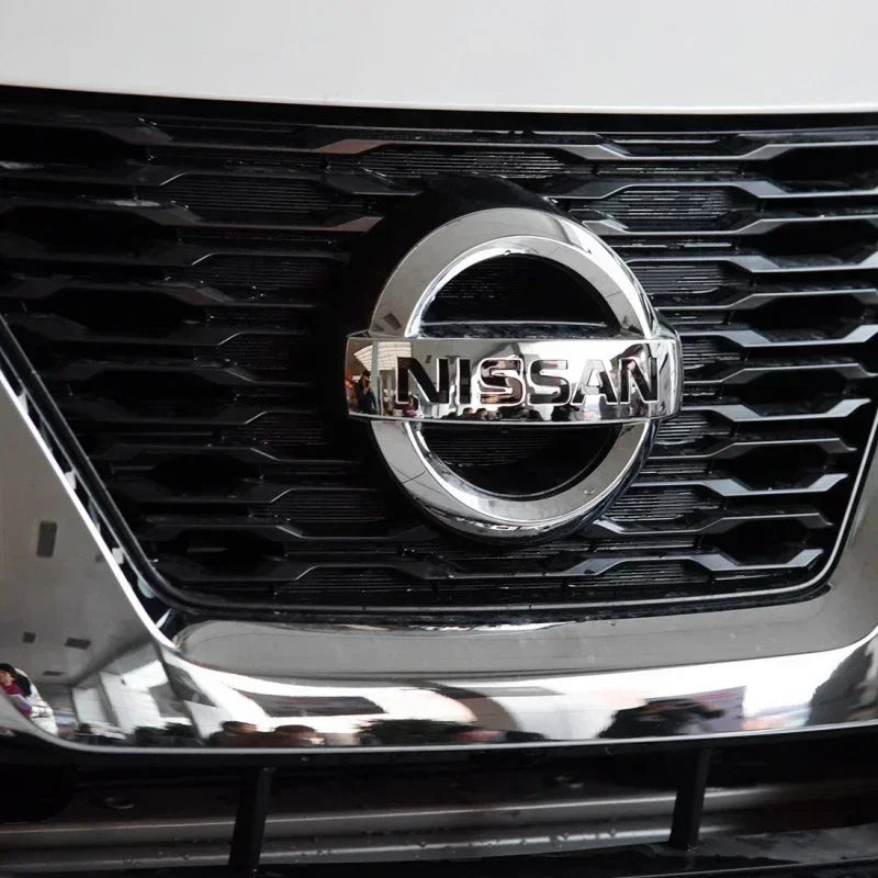 3D ABS New Emblem Car Front Rear Logo for Nissan Tiida Sentra Teana X Trail T30 T32 Almera Kicks Micra Qashqai J10 J11 Leaf Juke