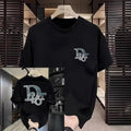 Fashion short-sleeved T-shirt - Men's and Women's New season round-neck printed 250G100%cotton half-sleeve T-shirt - Casual wear