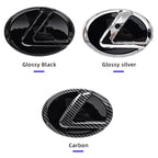100/110/120/130/140/150/160mm Car Rear Trunk Emblem Front Grille Logo For Lexus ES RX NX LS UX LM LX GX LC RZ IS CT GS RC HS SC