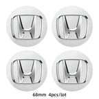 ABS Wheel Center Cap Wheels Tyre Car Wheel Center Cap Set Vehicles Cover For Honda Civic Fit Jazz Accord Pilot CRV Odyssey