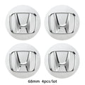 ABS Wheel Center Cap Wheels Tyre Car Wheel Center Cap Set Vehicles Cover For Honda Civic Fit Jazz Accord Pilot CRV Odyssey