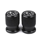 Wheel Tire Valves Tyre Stem for Subaru Impreza Forester Tribeca XV BRZ Air Caps car+accessories interior sticker decor styling