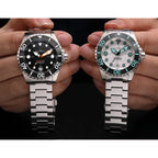 CADISEN AQUA DIVER New Brand Luxury Men Watches Automatic Watch Japan MIYOTA 8215 100M Waterproof Luminous Mechanical Wristwatch
