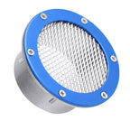 Car Air Vent Racing Intake Bumper Vent Inlet Duct Cold Air Filter Dust Air Duct Grille 3inch Universal  For Benz BMW Audi