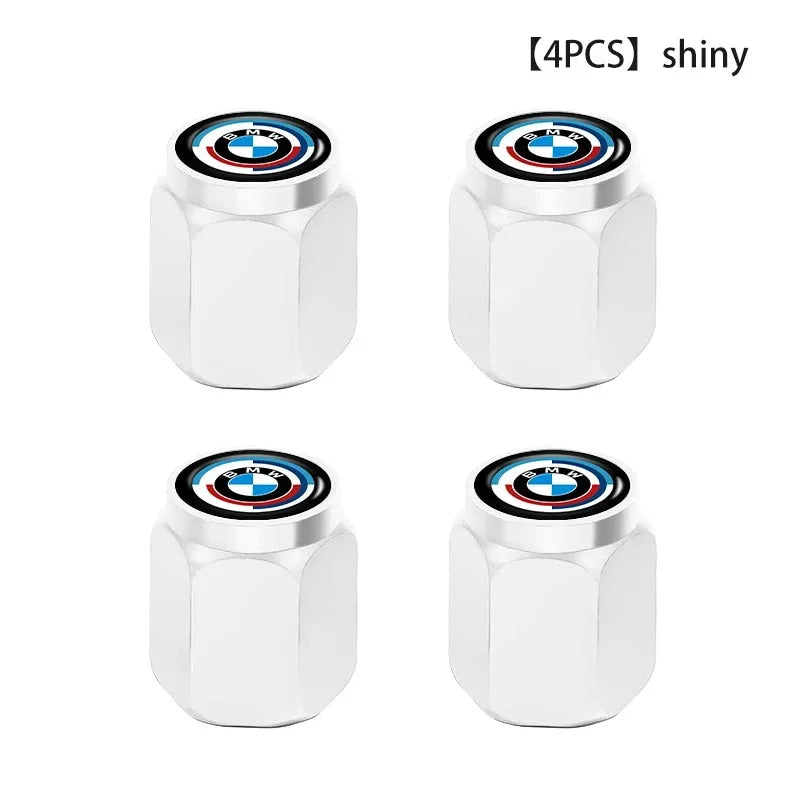 Car Wheel Tire Valve Air Stem Cap Cover For BMW X1 X3 E39 E46 E30 E36 E87 E60 E90 F26 G02 Personalized Decoration Accessories