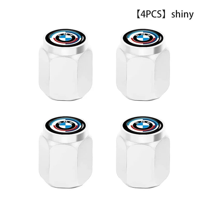 Car Wheel Tire Valve Air Stem Cap Cover For BMW X1 X3 E39 E46 E30 E36 E87 E60 E90 F26 G02 Personalized Decoration Accessories