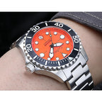 CADISEN AQUA DIVER New Brand Luxury Men Watches Automatic Watch Japan MIYOTA 8215 100M Waterproof Luminous Mechanical Wristwatch