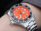 CADISEN AQUA DIVER New Brand Luxury Men Watches Automatic Watch Japan MIYOTA 8215 100M Waterproof Luminous Mechanical Wristwatch