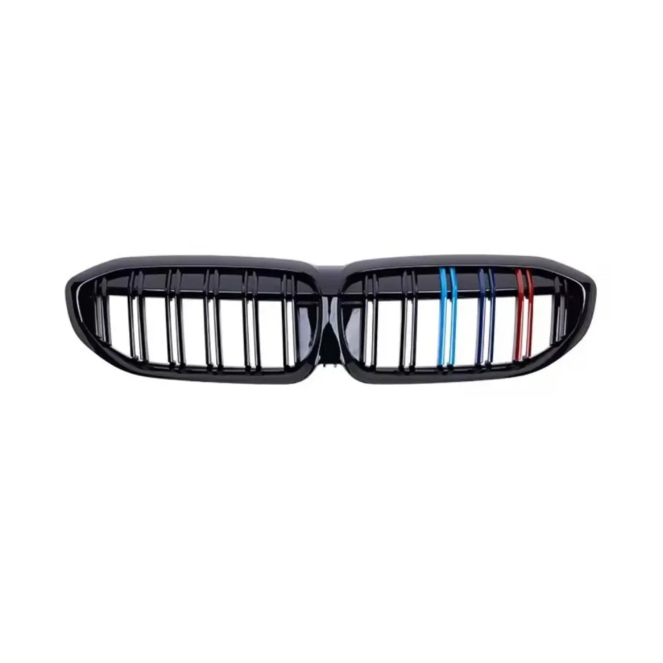 XVIP For BMW G20 3-Series G20 G21 G28 2019-2023 Front Bumper Hood Kidney Racing Grilles Replacement Black Diamond Meteor Style