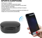 A6S Wireless Bluetooth Earphones - Sport Touch Control Headset With LED Display Stereo Sound For Xiaomi Huawei