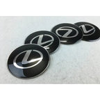 For Lexus NX200T ES250 ES300 ES350 RX350 RX400 GX300 IS300 IS400 Accessories 65MM Alloy Car Wheel Hubcap Sticker Center Cover