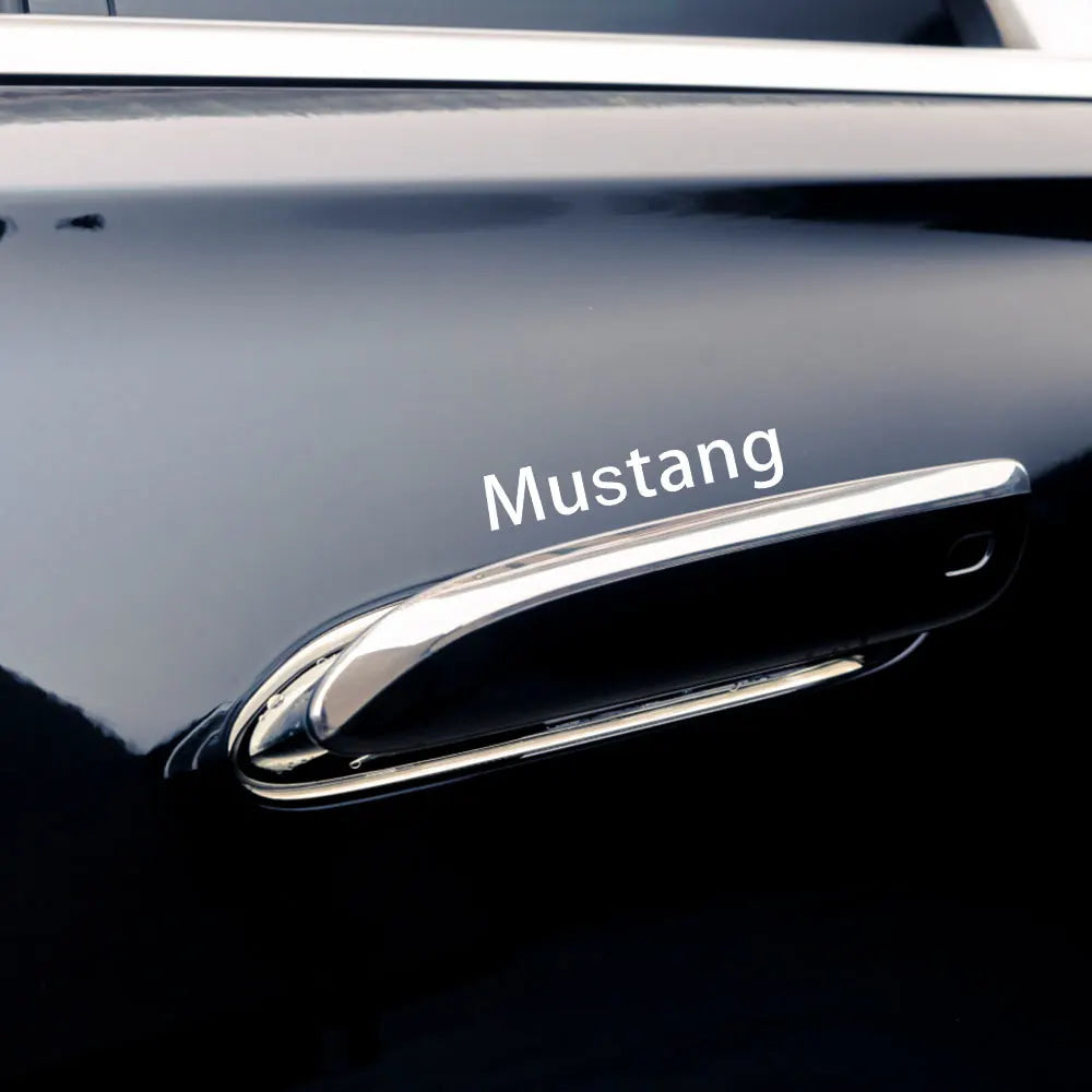 2pcs Car Emblem Stickers Window Body Trunk Badge Decoration Decal Accessories For Ford Focus Mustang Shelby Fiesta Kuga Fusion