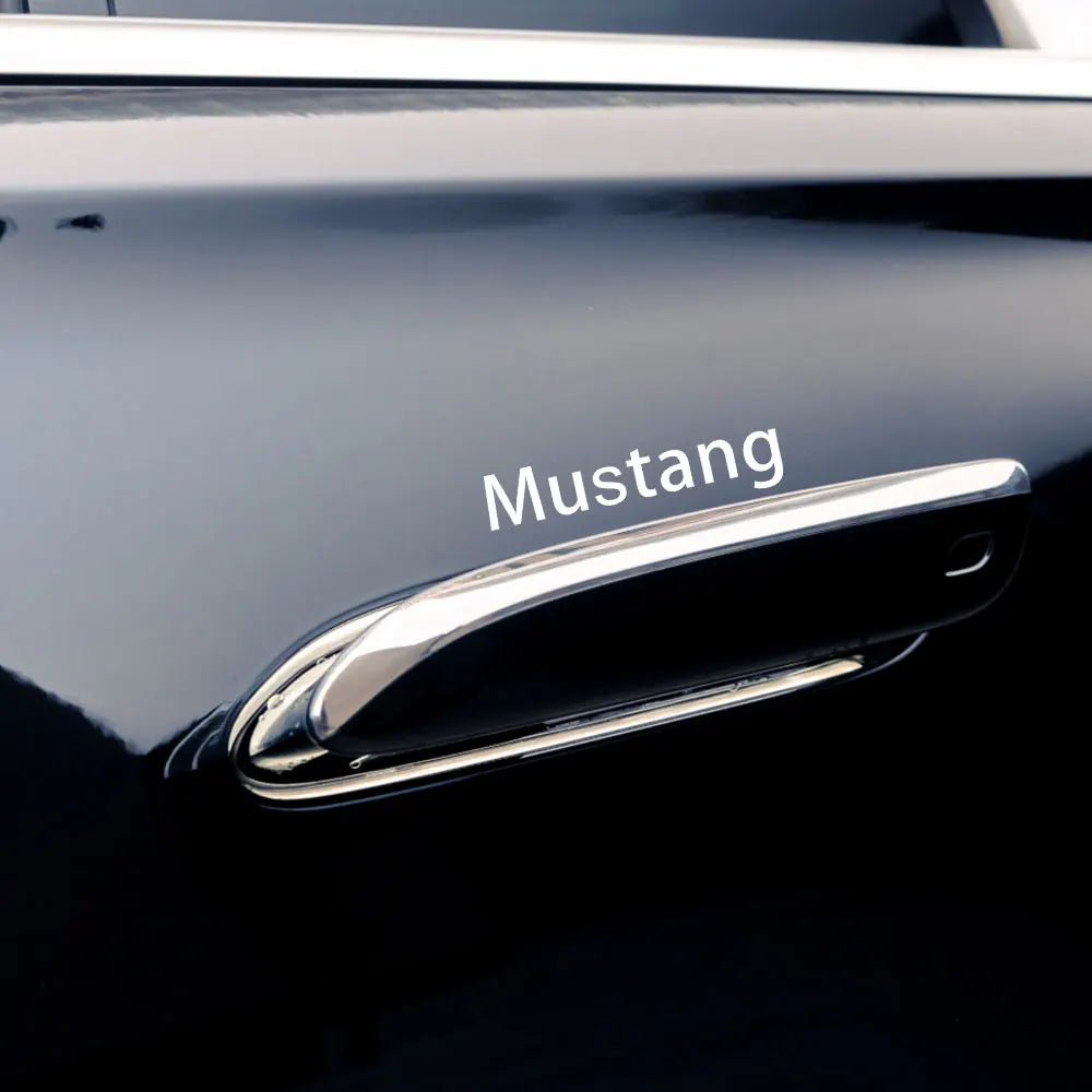 2pcs Car Emblem Stickers Window Body Trunk Badge Decoration Decal Accessories For Ford Focus Mustang Shelby Fiesta Kuga Fusion