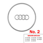 Car Styling Steering Wheel Center Logo Covers Trim Accessorie Fit  AUDI A6L Q7 Q3 Q5 A7 A5 A3 A4L A8L A8 Q5L Q8 A7 Q6 E-TRON SQ5