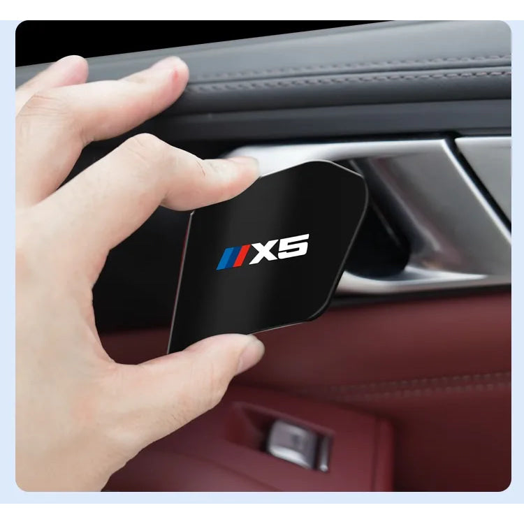 4Pcs Car Inner Door Bowl Guard Stainless Steel For BMW X5 G05 2019-2026 Car Door Handle Protective Trim Exterior Accessories