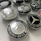 1pcs 56mm Car Aluminum Hood Emblem Front Badge Modification Accessories for Mercedes Benz C-Class E-Class W204 W205 W213 W214