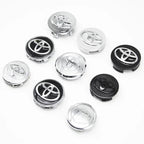 4Pcs 57/62mm Car Wheel Center Hub Caps For Toyota Rav4 Aygo Yaris Corolla Camry Car Tire Center Decoration Stickers Accessories