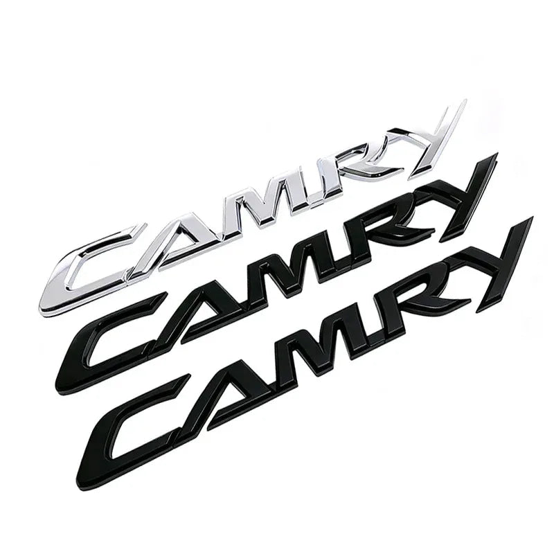 NEW ABS Car Body Trunk Emblem CAMRY Logo Sticker For Toyota CAMRY 2006-2018 Badge Auto Rear Letter Decal Exterior Accessories