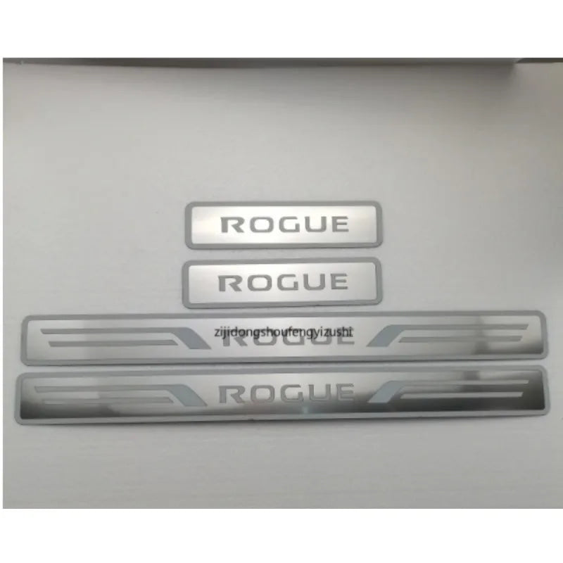 For Nissan ROGUE 2014 2015 2016 2017 2018 2019 2020 2021 Stainless Steel Door Sill Scuff Plate Welcome pedal Car Accessories