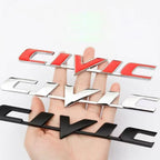 Car Emblem Decals VTEC IVTEC Metal Badge Sticker Accessories For Civic cb400 i-VTEC vfr800 cb750 Accord Odyssey CRV Pilot FIT