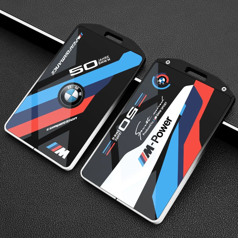 Car Keychain For BMW Card Key Protection Cover New X1/7 Series 5 4 3 Series X5 Shell X7 Buckle 535li Advanced NFC Five Series