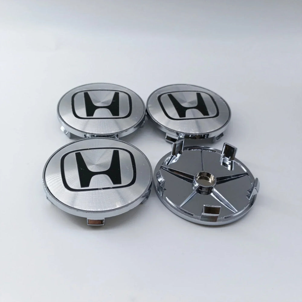 4pcs65mm 68mm For H Honda Mugen Pilot TypeR TypeS Insight CarStyling Wheel Center Hub Caps Cover Replacement Accessoriesstickers