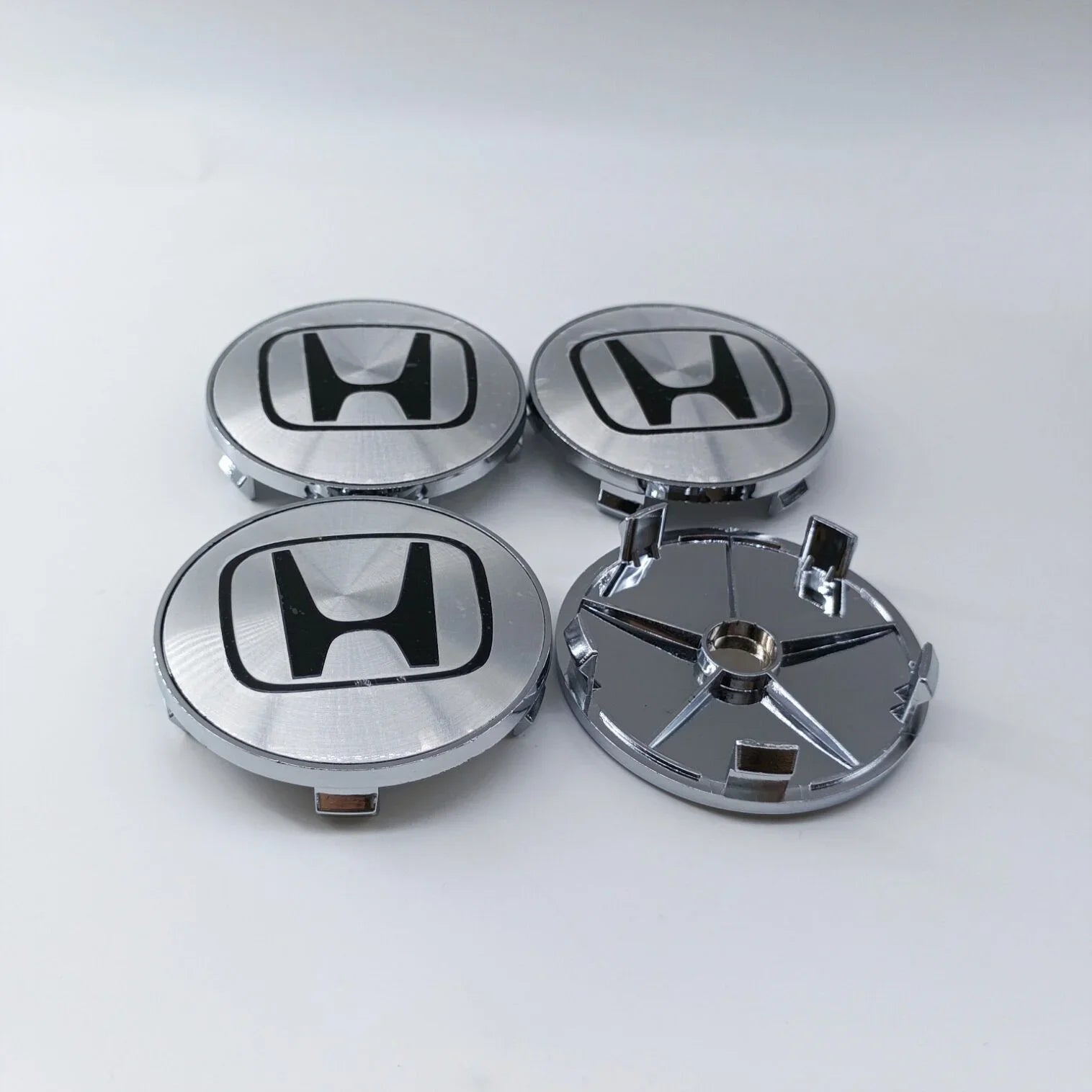 4pcs65mm 68mm For H Honda Mugen Pilot TypeR TypeS Insight CarStyling Wheel Center Hub Caps Cover Replacement Accessoriesstickers