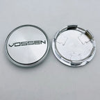 4pcs/set 68mm ( Clips 62mm ) Car Wheel Center Caps Rim Hub Dust Cover Wheel Hubcaps Vossen Logo Emblem Badge Car Accessories