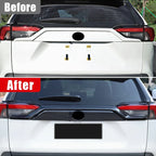 Car Rear Tail Trunk Door Upper Strip Trim Cover For Toyota RAV4 XA50 2019 2020 2021 2022 2023 2024 2025 RAV 4 Hybrid Accessories