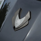 Car Metal Shield Emblem Car Side Fender Body Trunk Badge Sticker For Mercedes Benz B/C/E/S Class A Class C200L GLC GLK CLA