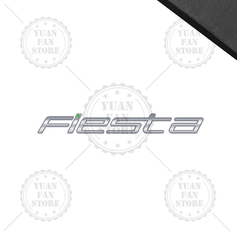 1PCS Metal Letter For Fiesta Ford 3D Emblem Car Rear Trunk Decals Lettering Badge Auto Accessories Styling
