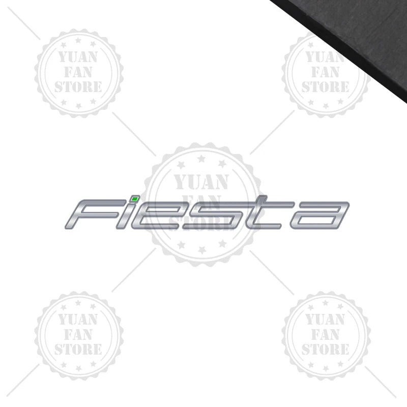 1PCS Metal Letter For Fiesta Ford 3D Emblem Car Rear Trunk Decals Lettering Badge Auto Accessories Styling
