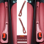 Tira de enchufe de costura lateral para asiento de coche, tira de relleno a prueba de fugas para todos los modelos de coche, billetera, soporte para teléfono, accesorios para coche, 2 uds.