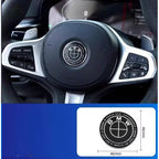 45mm Car Steering Wheel Badge Emblem Sticker Auto-Styling For BMW E36 E46 E53 E90 E60 E61 E93 E87 X1 X3 X5 X6 F30 F20 F10