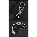 Metal Keychain Car Logo Keyring Pendant Auto Accessories For Chevrolet Cruze Onix Tracker Aveo Bolt Captiva Equinox Spark Tahoe