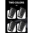 For Toyota Camry RAV4 Forturner Hilux Auris Corolla Avensis Verso Yaris Aygo Scion TC ABS Carbon Fiber Style Car Key Case Cover