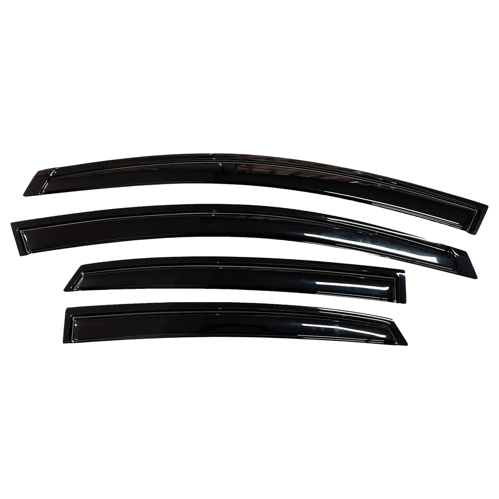 Window Visor for Nissan Sentra/Sylphy 2013-2019 | 4pcs Rain Guard Wind Deflector | Car Weather Shield Accessory