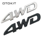 4WD Metal Sticker 3D Chrome Emblem 4X4 Badge Decal Car Styling for Honda CRV Accord Civic Suzuki Grand Vitara Swift SX4 Sticker