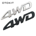 4WD Metal Sticker 3D Chrome Emblem 4X4 Badge Decal Car Styling for Honda CRV Accord Civic Suzuki Grand Vitara Swift SX4 Sticker