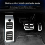 LULECI Car Pedals for Audi AT MT 2009-2024 A4 B8 B9 A6 C7 C8 Q5 High Quality Stainless Steel Accelerator Brake Pedal Cover Pads