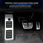 LULECI Car Pedals for Audi AT MT 2009-2024 A4 B8 B9 A6 C7 C8 Q5 High Quality Stainless Steel Accelerator Brake Pedal Cover Pads
