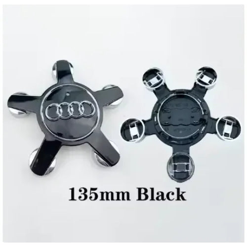 4pcs AUDI 60/61/68/69/77MM/135MM Car Wheel Center Hup Cap Cover for A6L A7 A8 A3 A4 A5 A6 S3 S4 Q3 Q5 Q5L Q7 RS3 RS4 RS5 RS6 TT
