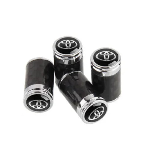 New Car Styling Wheel Tire Valve Stem Caps Cover Auto Parts For Toyota RAV4 Corolla Camry Frontier Supra C-HR Hilux Tacoma Prado