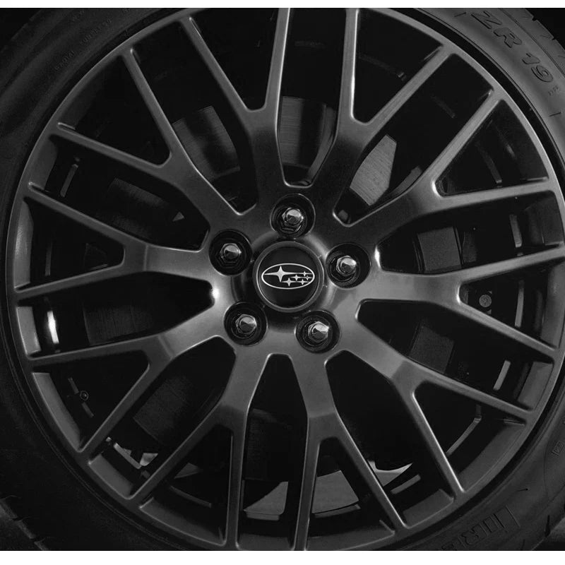 4Pcs Auto Wheel Stickers Car Center Hub Cap Decal For Subaru STI WRX Forester Impreza Legacy Outback XV WAS Ascent Atenza BRZ
