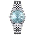 CADISEN Men Mechanical Watch Top Brand Luxury Japan MIYOTA 8215 Automatic Watch Business Stainless Steel Waterproof Watch Men