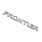 1pcs 3D FRONTIER ABS Car Rear Letter logo Rear Bumper tail door trunk car rear Emblem sticker styling Accessories For Nissan