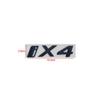 ABS Letters Numbers Glossy Black ix i3 i4 i7 iX ix3 iX4 ix7 Emblem for BMW X1 X3 X5 X6 GT Car Rear Logo Badge Sticker
